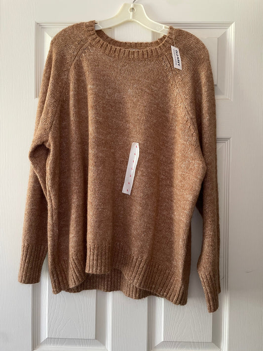 #3 Old Navy brown tunic sweater women’s size L
