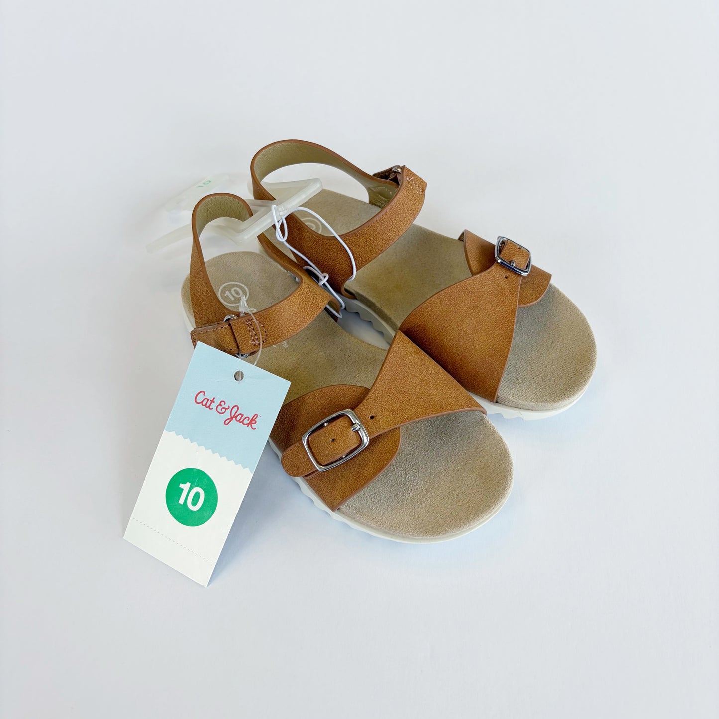 #79 | Size 10 | Cat & Jack Girls Tan Sandals
