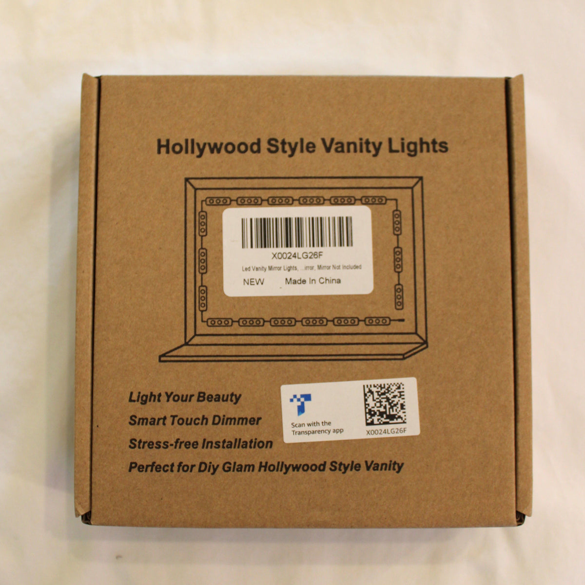 #168 Vanity lights - new in box