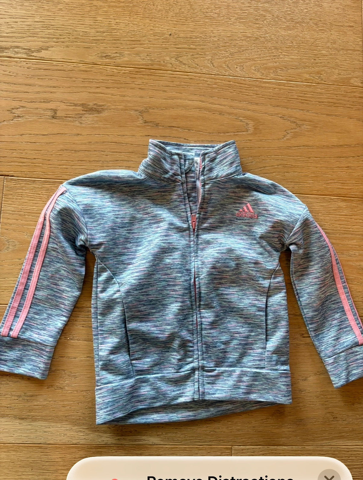 #158 Girls Size 24 Months Adidas Athletic Jacket