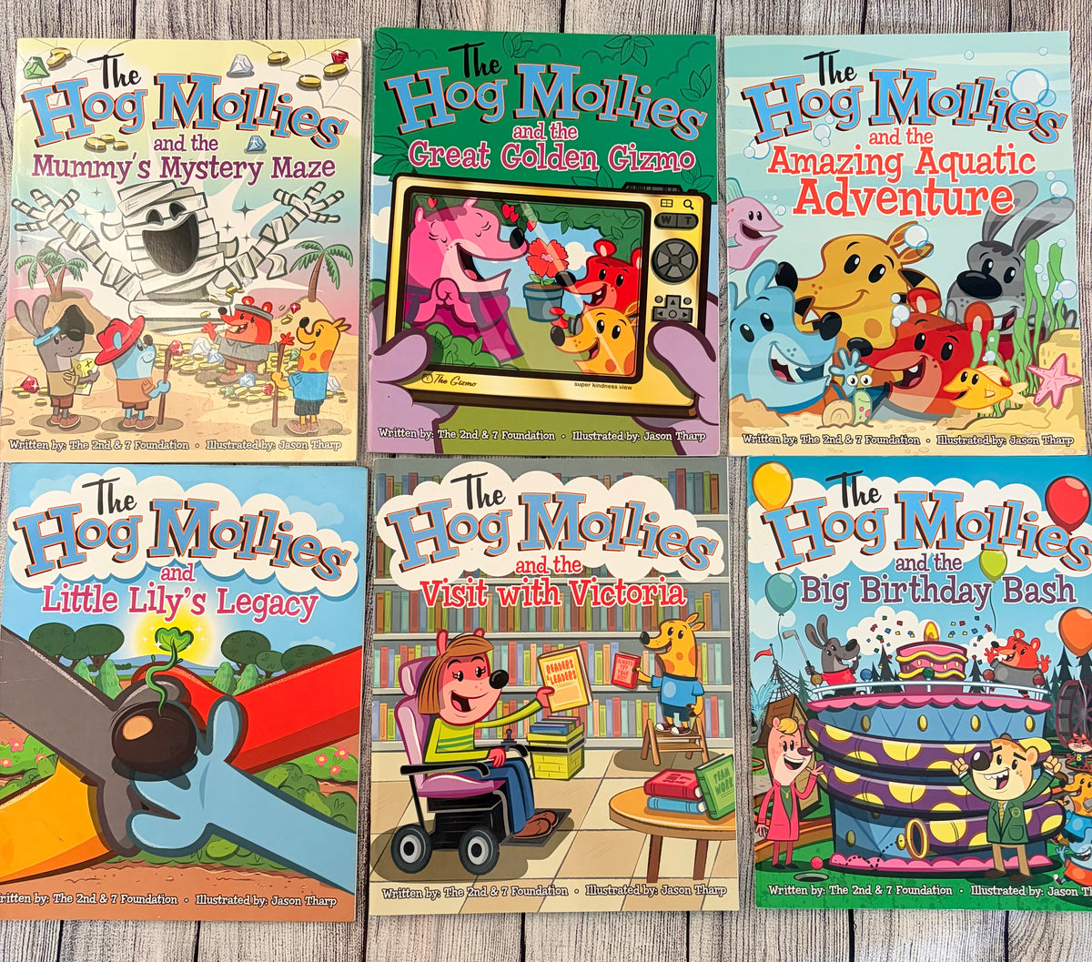Seller 124 The Hog Mollies Book Bundle