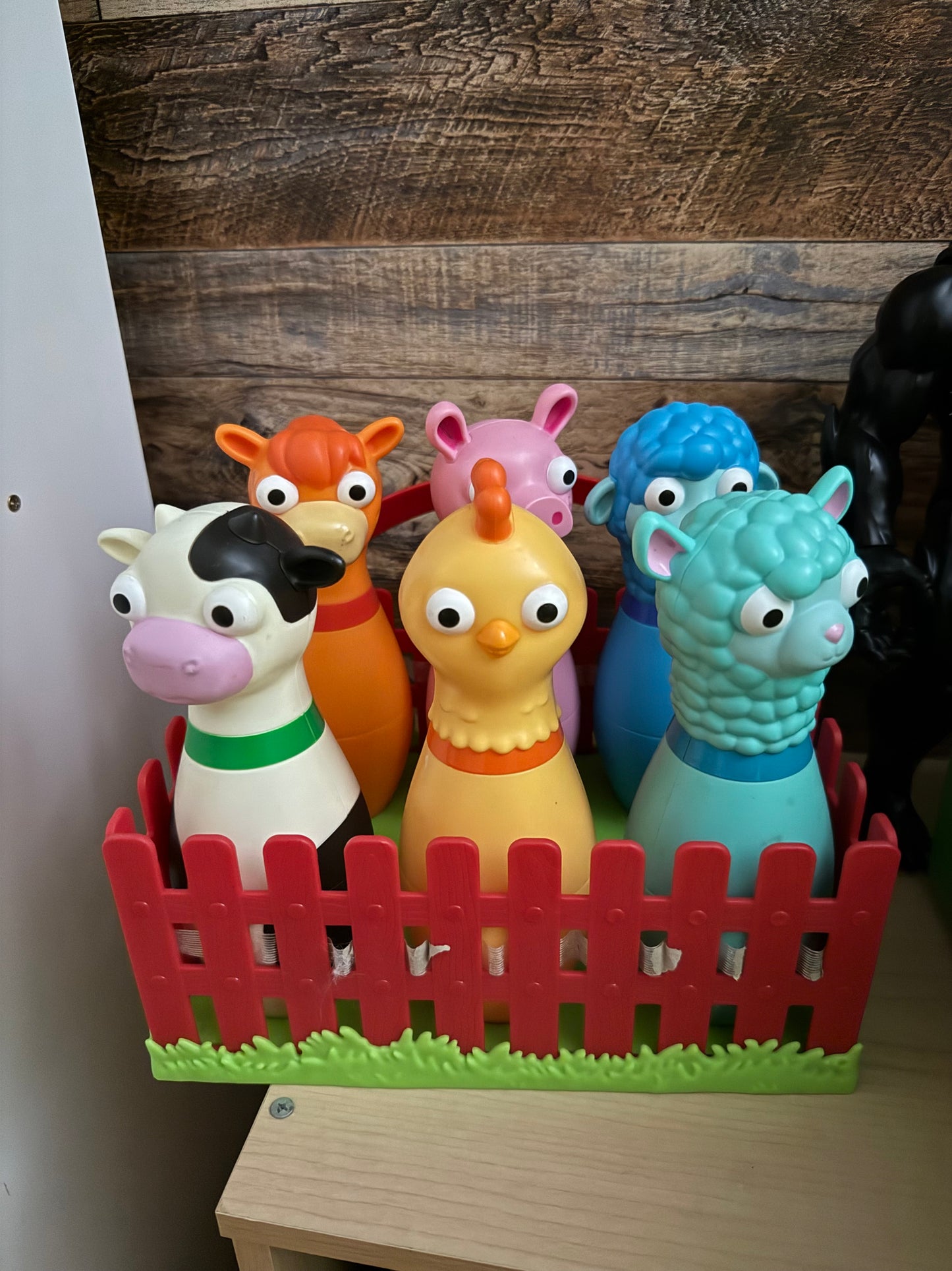 Seller #182 Farm Animal Bowling Set