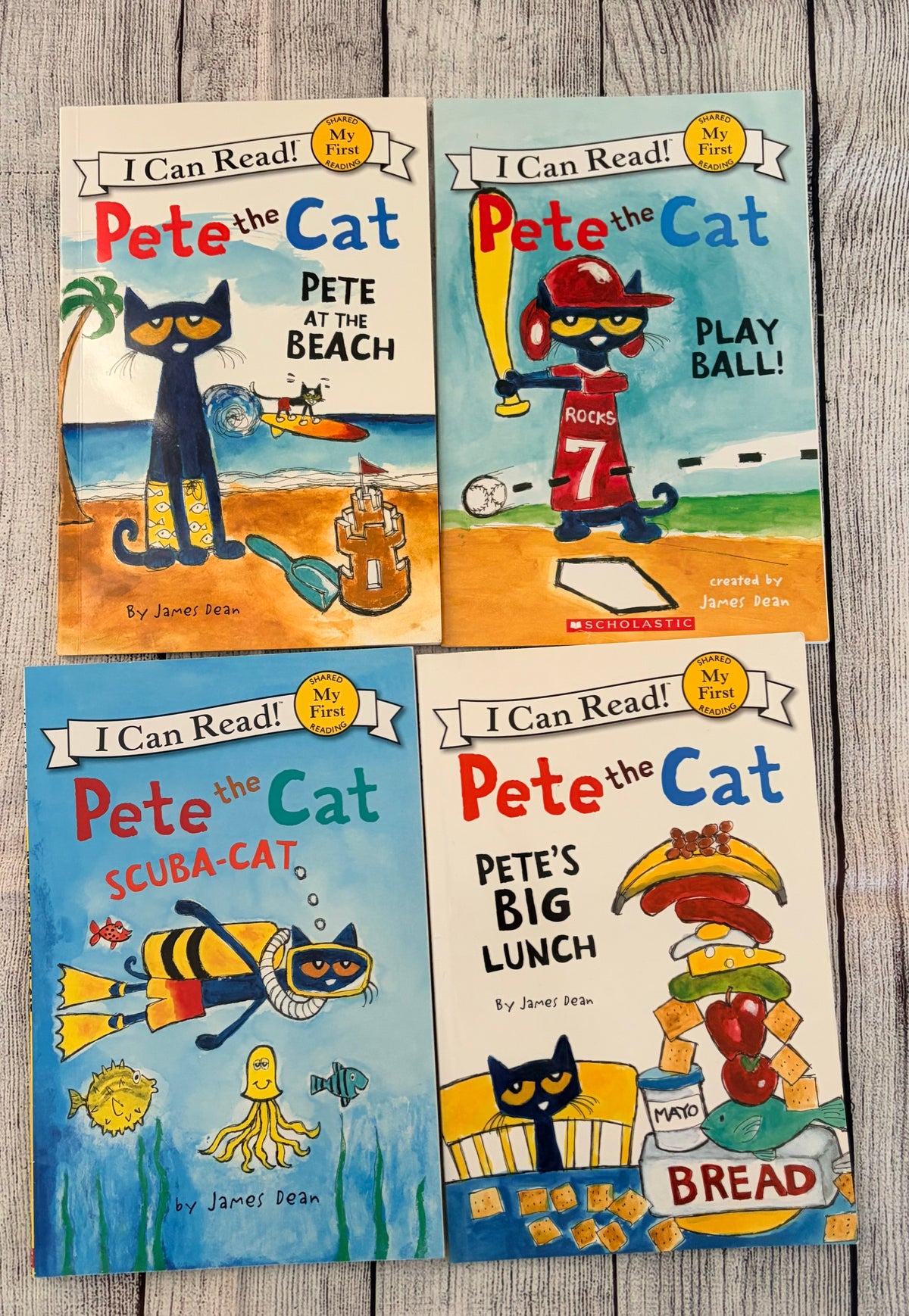 Seller 124 Pete The Cat Book Bundle