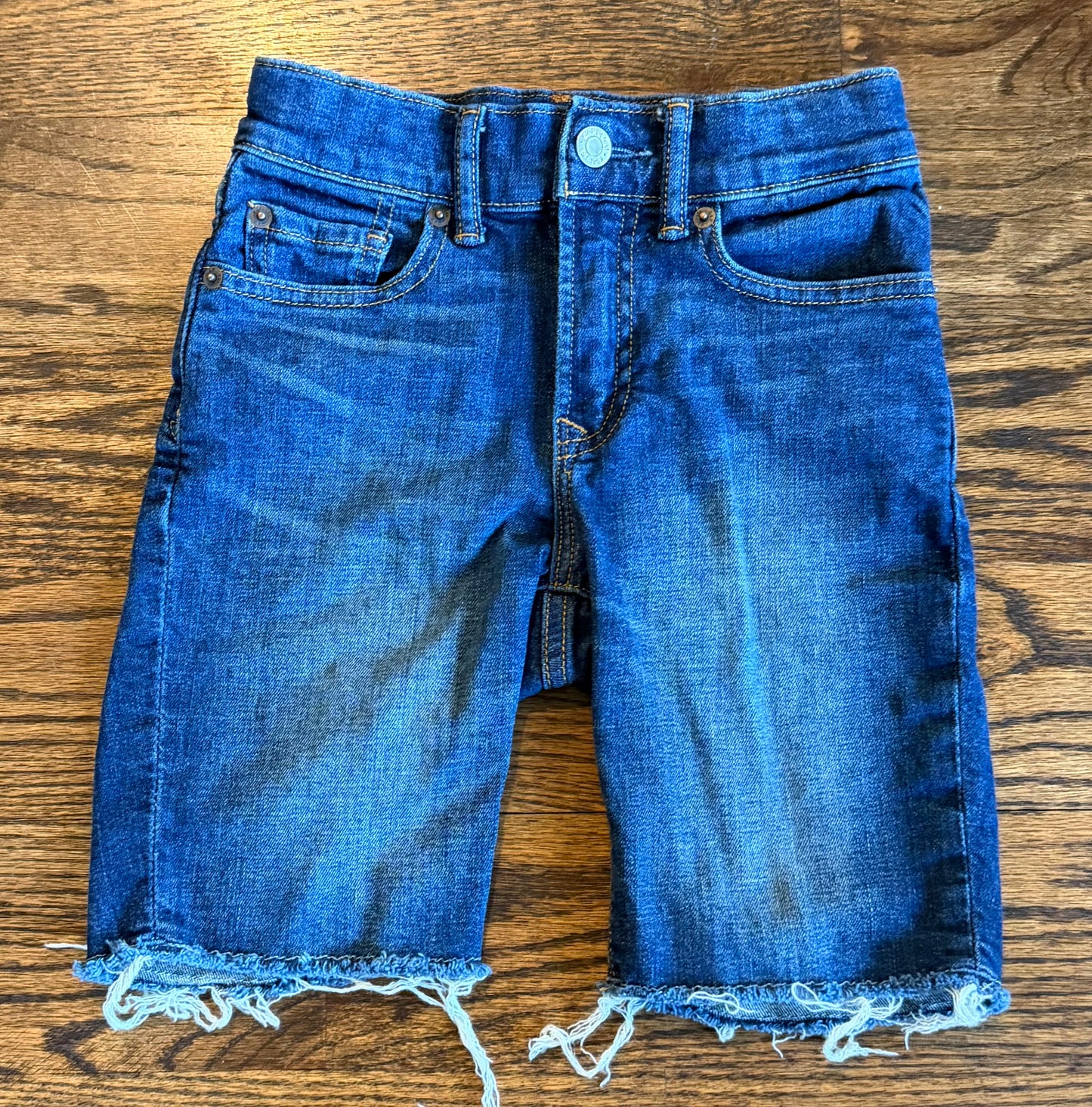 #28 Gap Kids Stretch Denim Shorts, Size 6