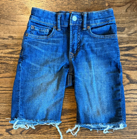 #28 Gap Kids Stretch Denim Shorts, Size 6