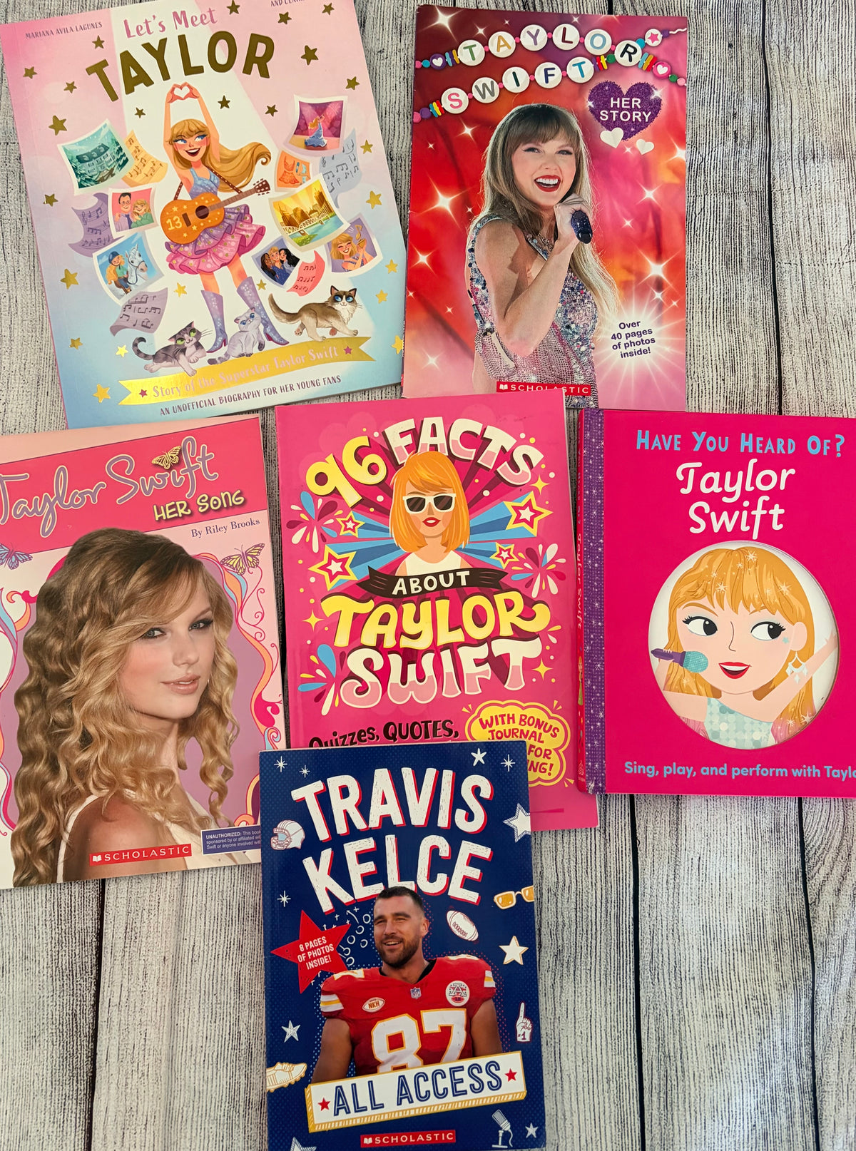 Seller 124 Taylor Swift Book Bundle