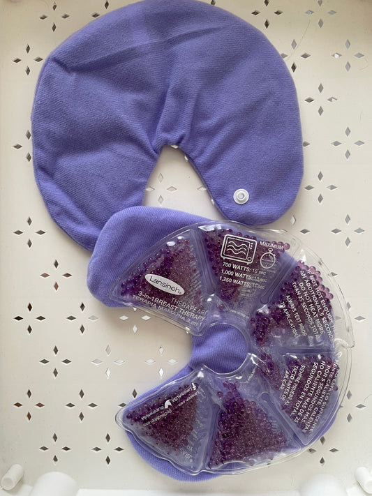 #3 heat and cool packs for breast w/ covers