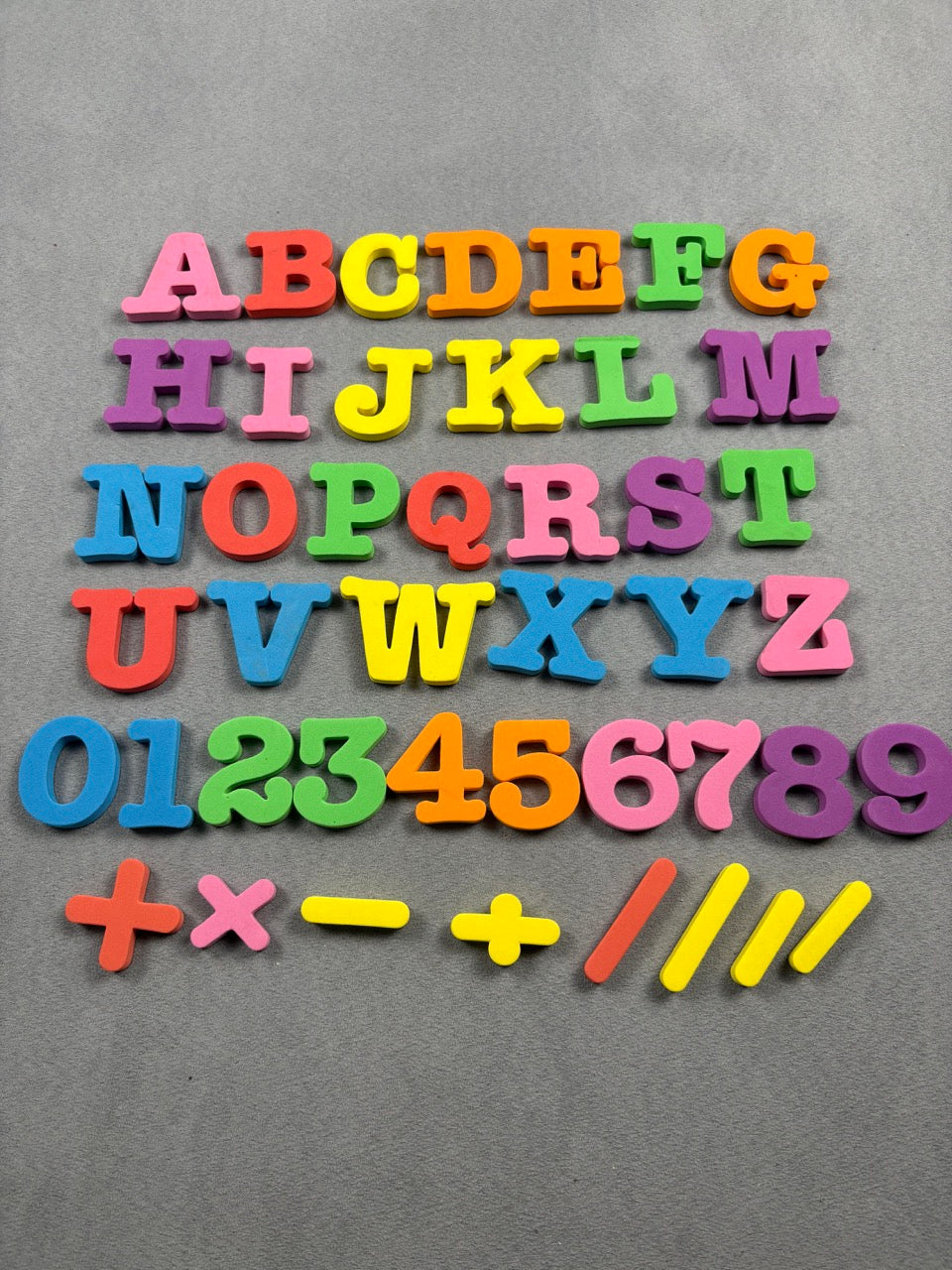 #39 Magnetic Foam Alphabet & Numbers