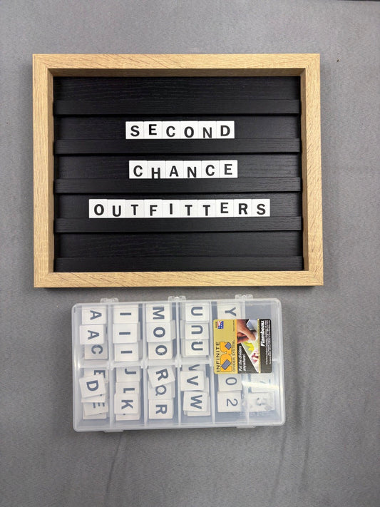 #39 Wooden Letterboard
