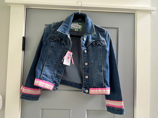 137 Jean jacket girls 14-16 (XL)