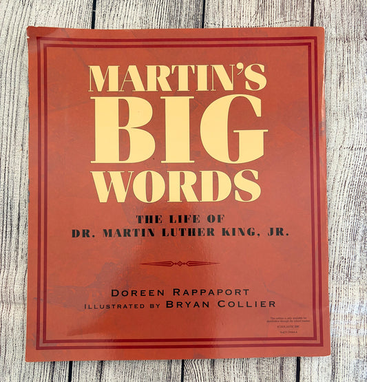 Seller 124 Martin Luther King Jr. Book
