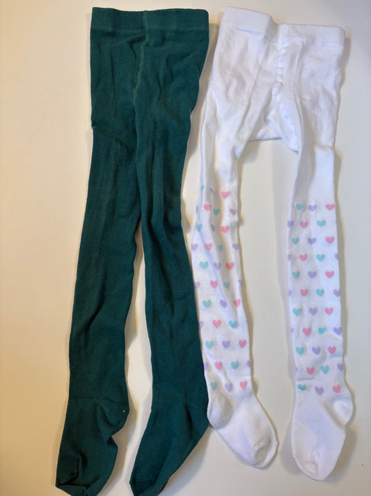 Seller 186 - Girls Tights 18-36 Months ( Set of 2) - EUC