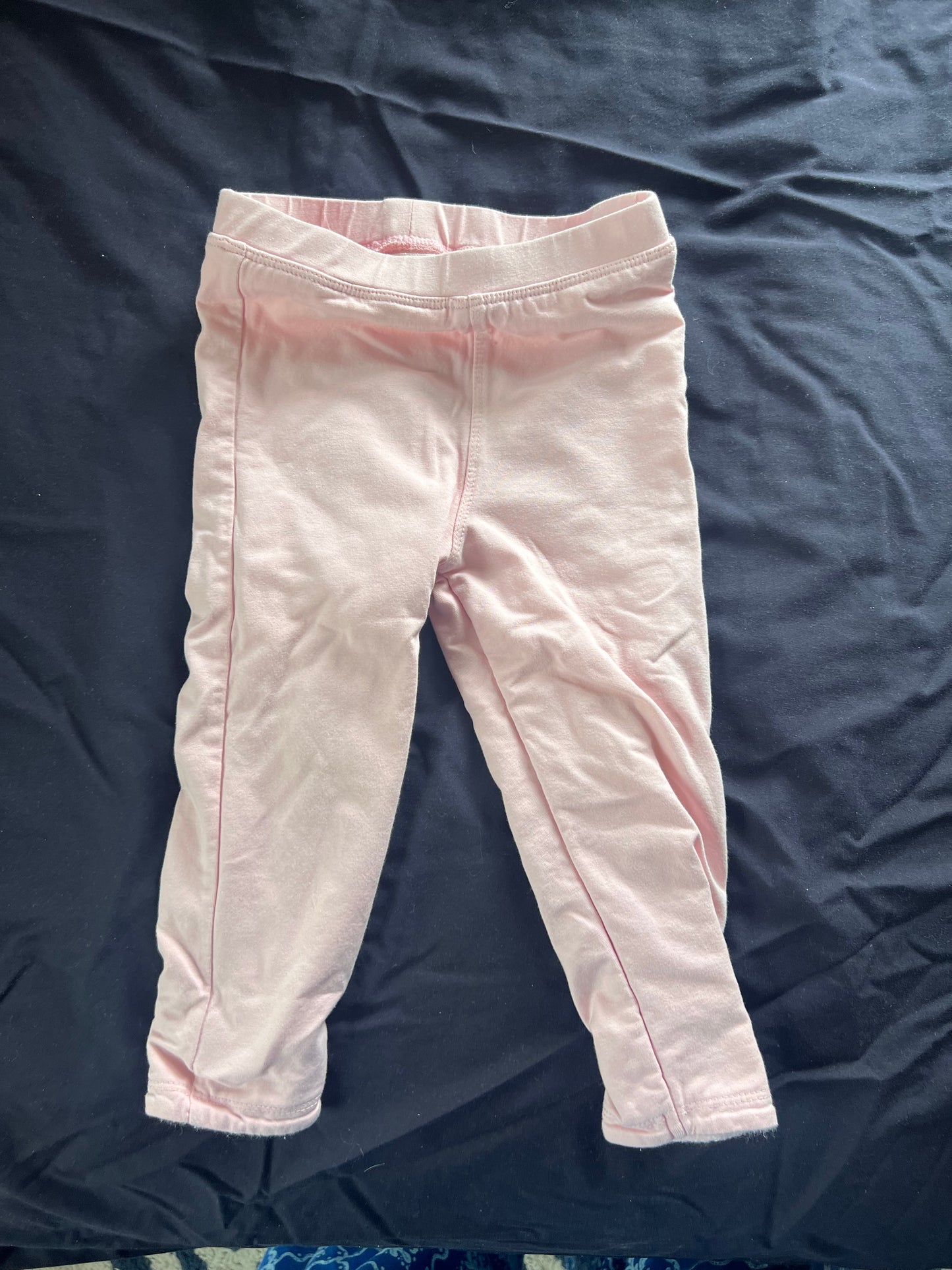 Monica & Andy 2T Fleece Lines Pink Pants