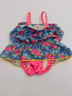 (#25)Matilda Jane | VGUC | 12-18m | floral & polka dot | 45227