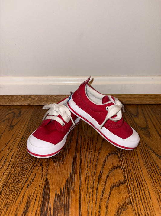 #103 • Boys • 5.5 • Keds • Red Converse Style Shoes