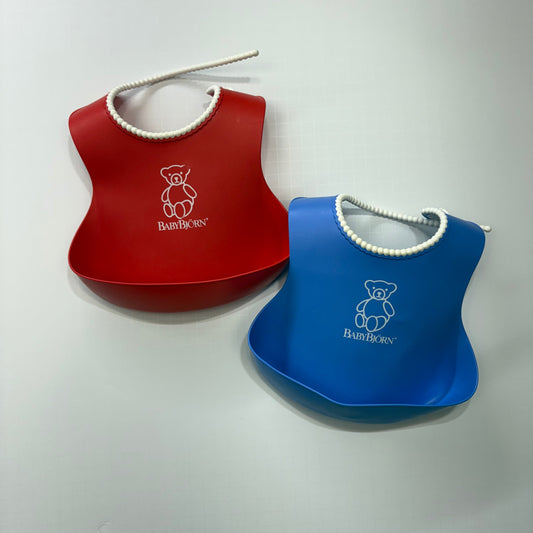 Seller 189 BABYBJORN Baby Bibs (2 ct) EUC