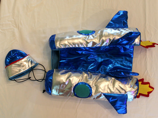 #168 Medium Dog Halloween Costume - Rocket Ship