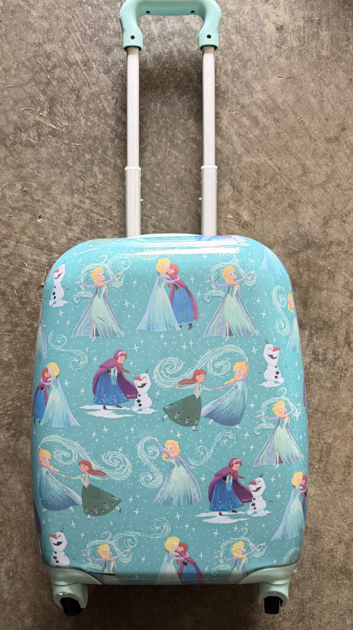 #198 Pottery Barn Hardsided luggage Frozen