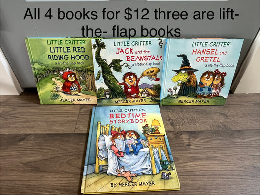 137 little critter book set lift the flap books