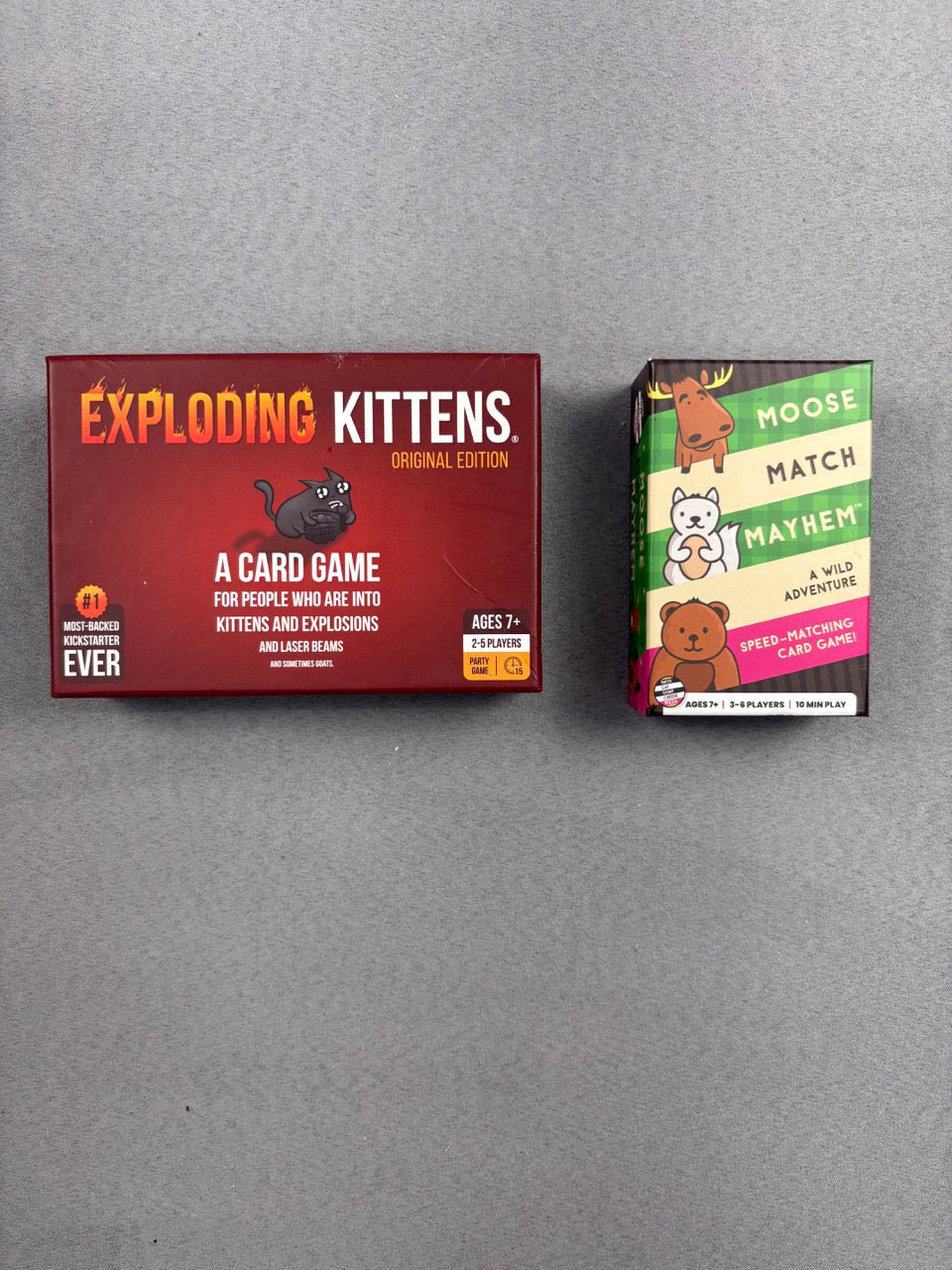 #39 Exploding Kittens & Moose Match Mayhem bundle