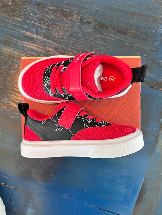 Seller #94: NWT Red and Black Tennis Shoes, Boys Size 9