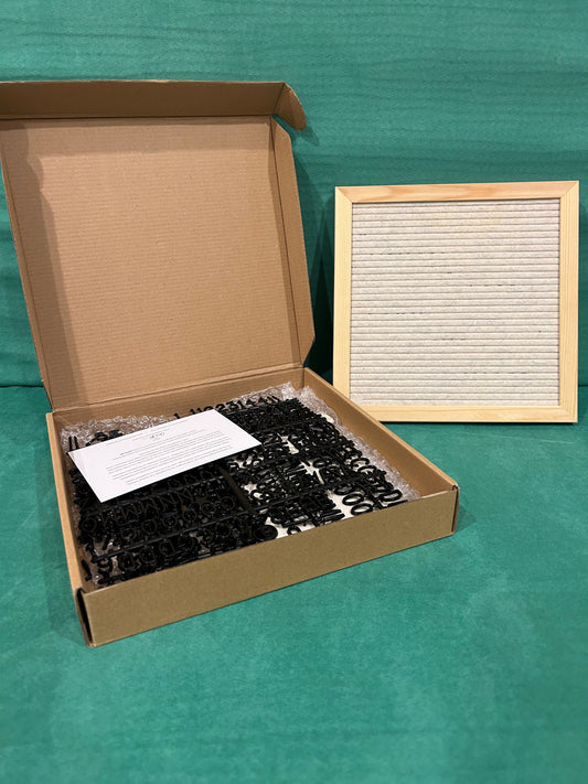 Seller 128 - Letterboard  REDUCED