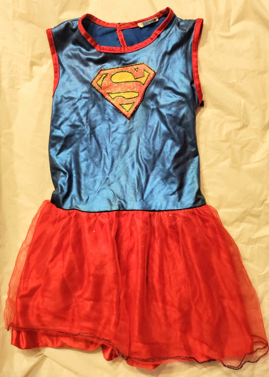 Super woman dress girls size 6/8