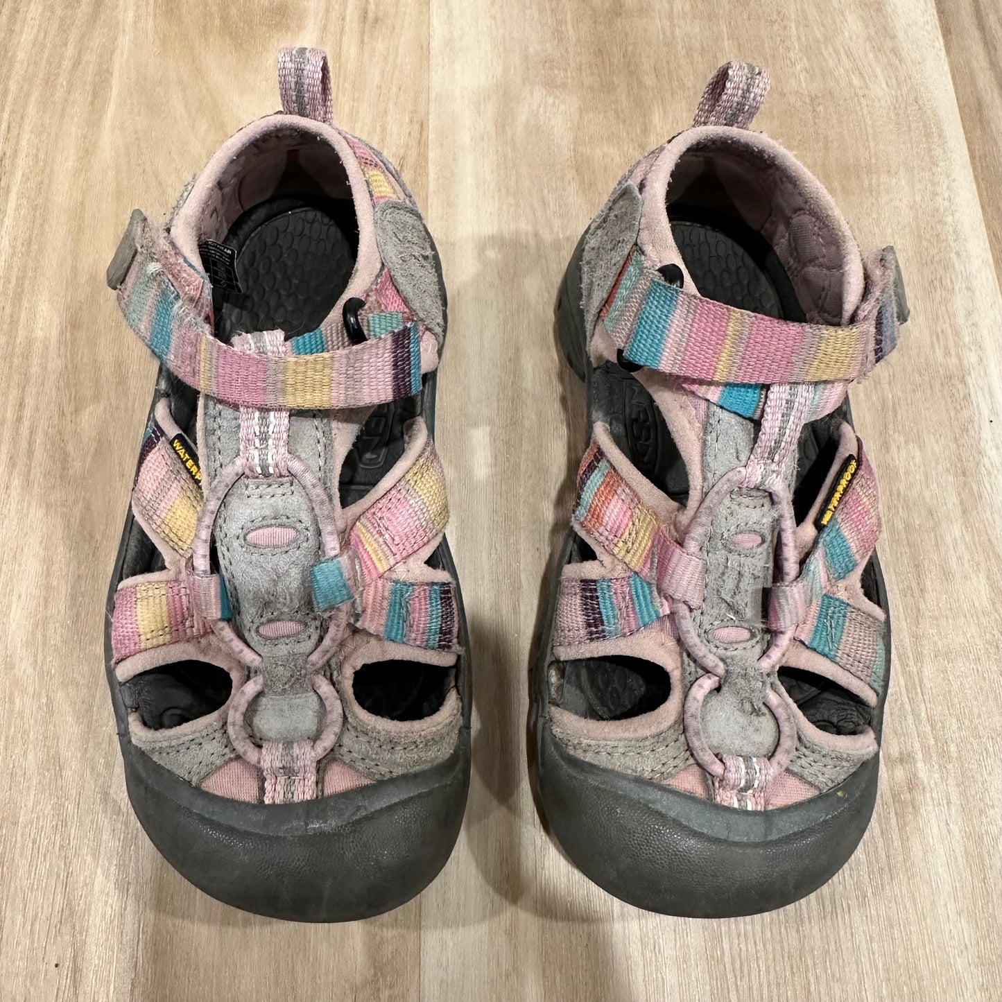 Girls Keen size 11 Rainbow sandals
