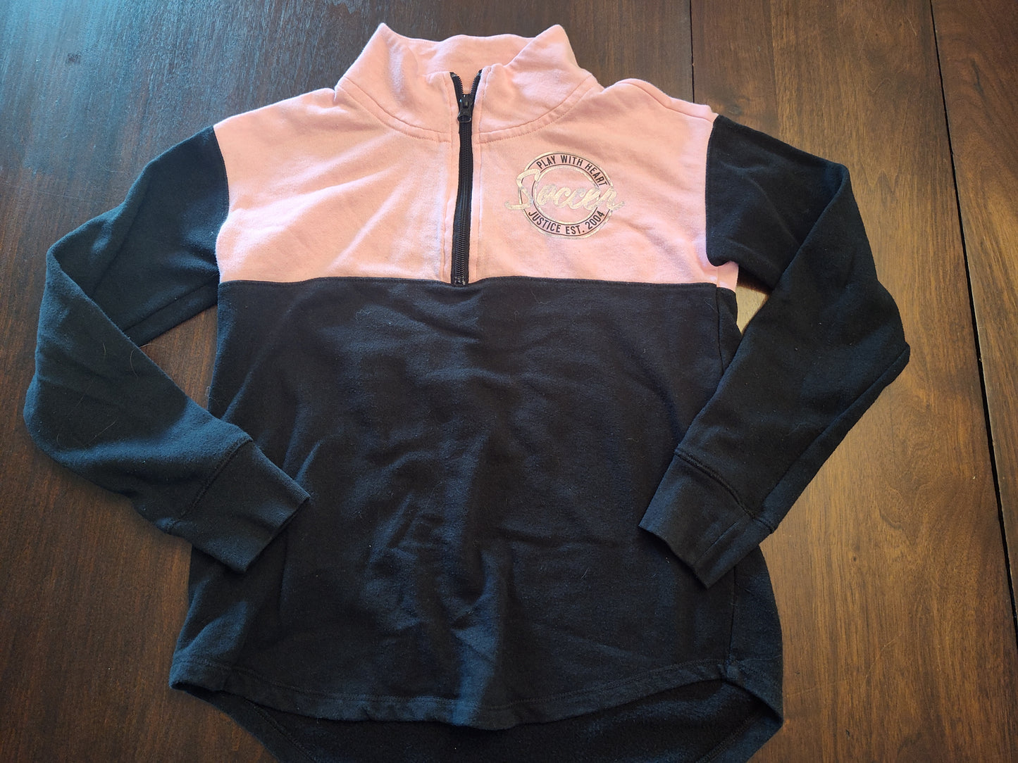 Seller 185:  Pair of Justice Sweaters Girls size 12