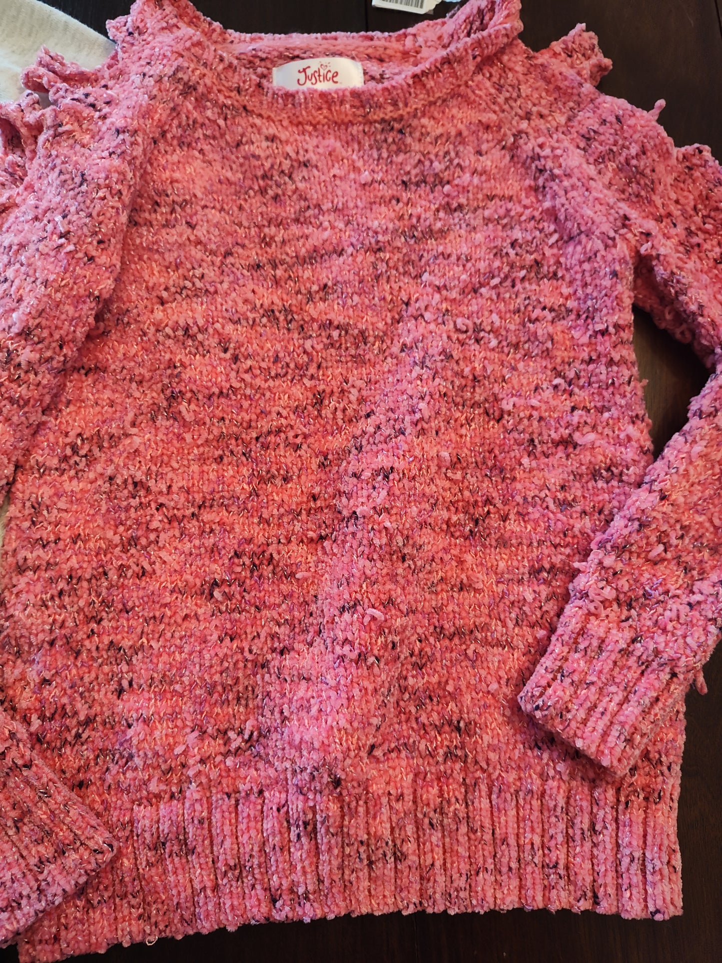 Seller 185:  Lot of 6 girl long sleeves size 12 (Justice, Gap, Converse etc)