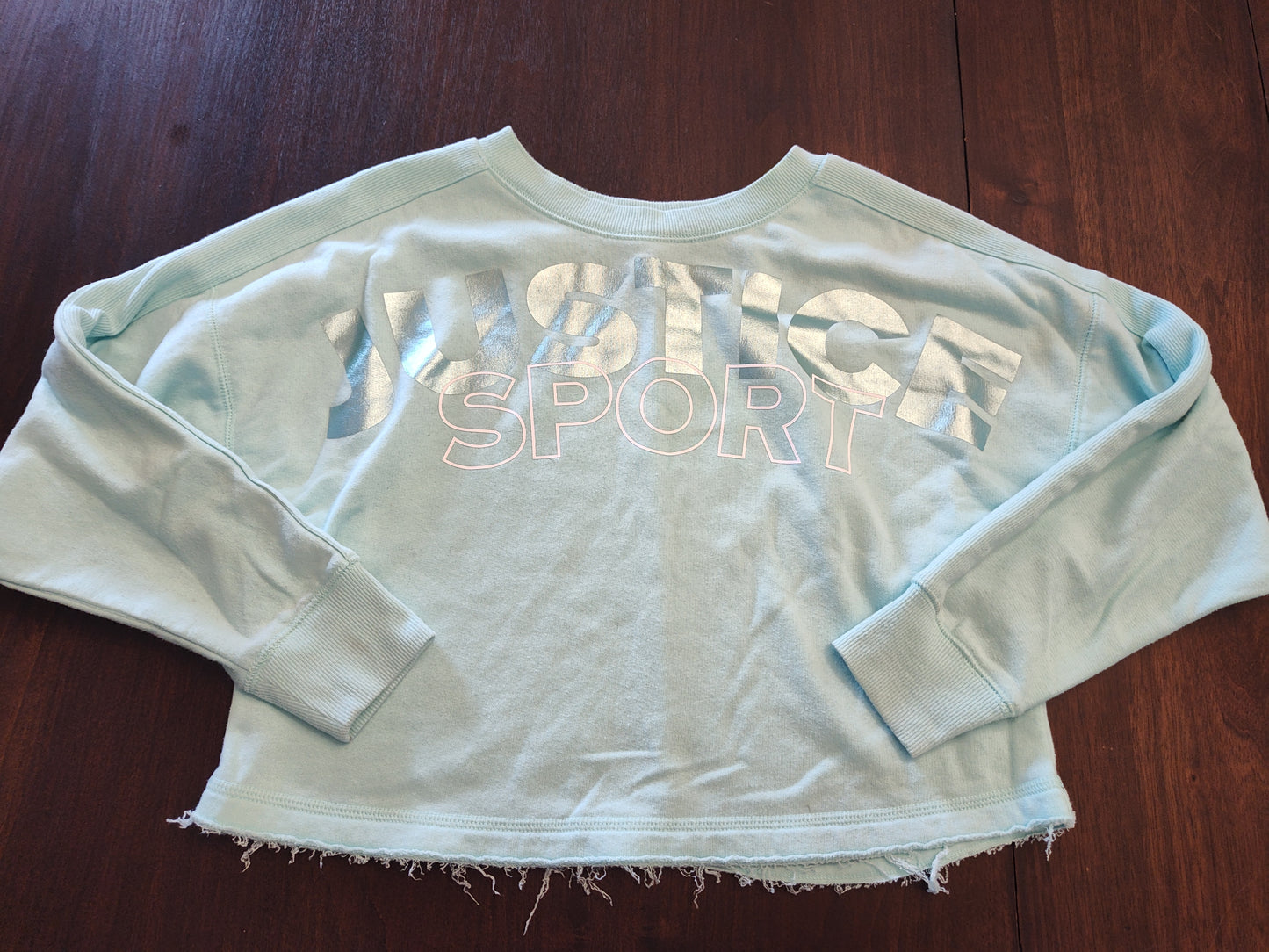 Seller 185:  Pair of Justice Sweaters Girls size 12