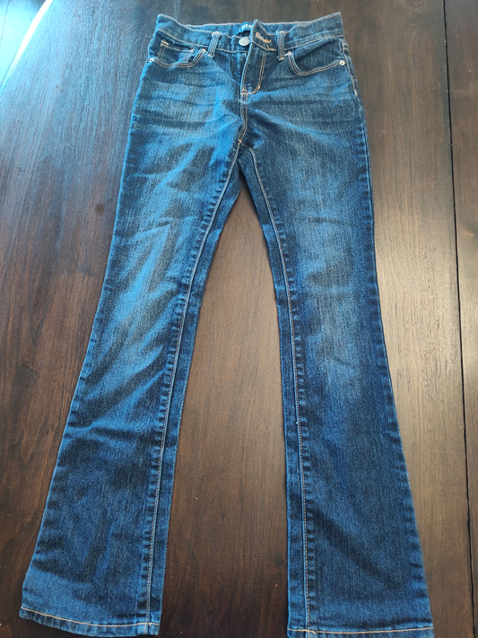 Seller 185:  Girl's Old Navy Bootcut Jeans size 12 slim
