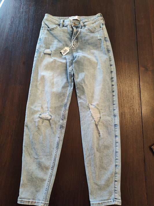 Seller 185:  Abercrombie Kids Girls jeans size 11/12 slim