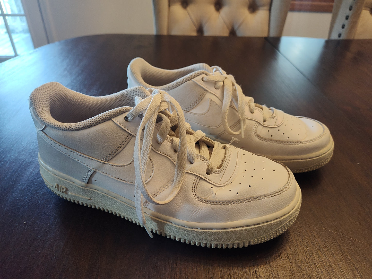 Seller 185:  Nike Air Force 1s Girls size 7 youth