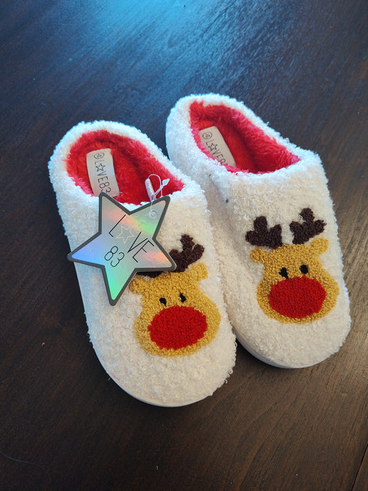 Seller 185:  New Girls size 2/3 youth slippers