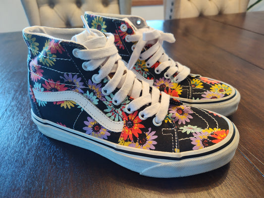Seller 185:  Vans women's shoes size 7.5 floral