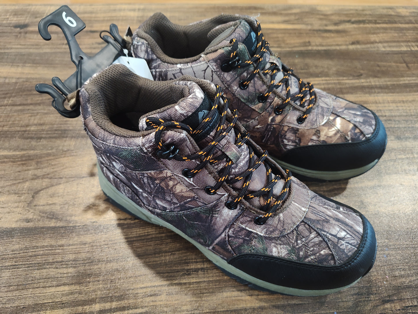 Seller 185:  Ozark Trails Boys Hiking Boots size 6 youth NEW