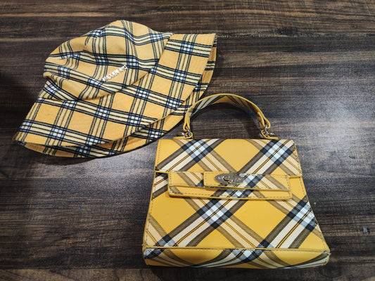 Seller 185: Girl's  Madden NYC Hat and Small Purse Clueless style