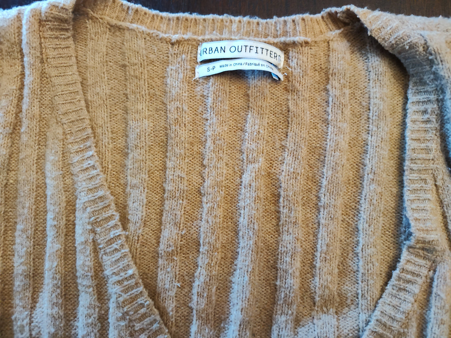 Seller 185:  Urban Outfitters Women's Small faux wrap cardigan