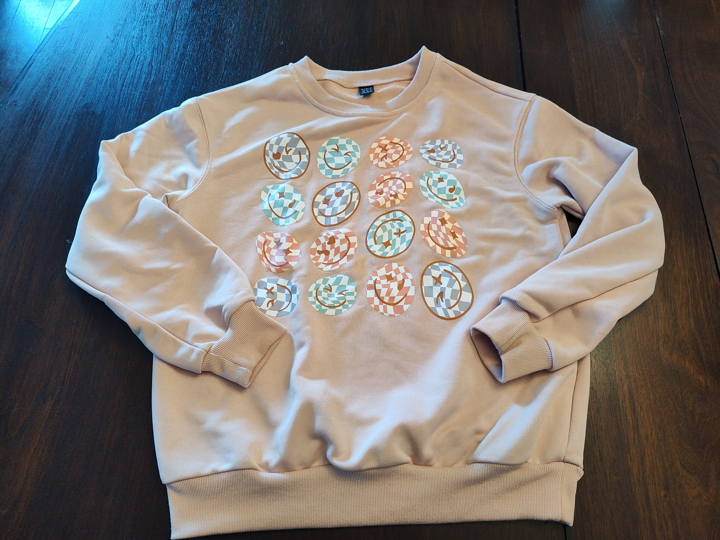 Seller 185:  Shein Women's XS Oversized Smile sweater (also fits girls size 14/16)