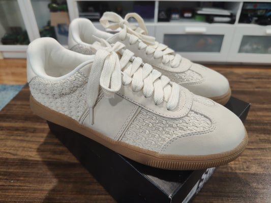 Seller 185:  Cream SM New shoes women's size 8