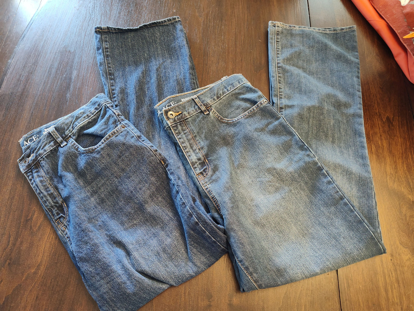 Seller 185:  Children's Place Jeans x 2 sz 18 husky bootcut