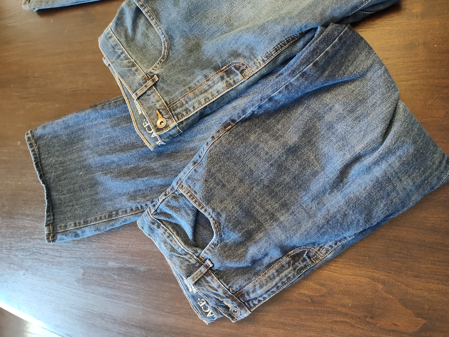 Seller 185:  Children's Place Jeans x 2 sz 18 husky bootcut