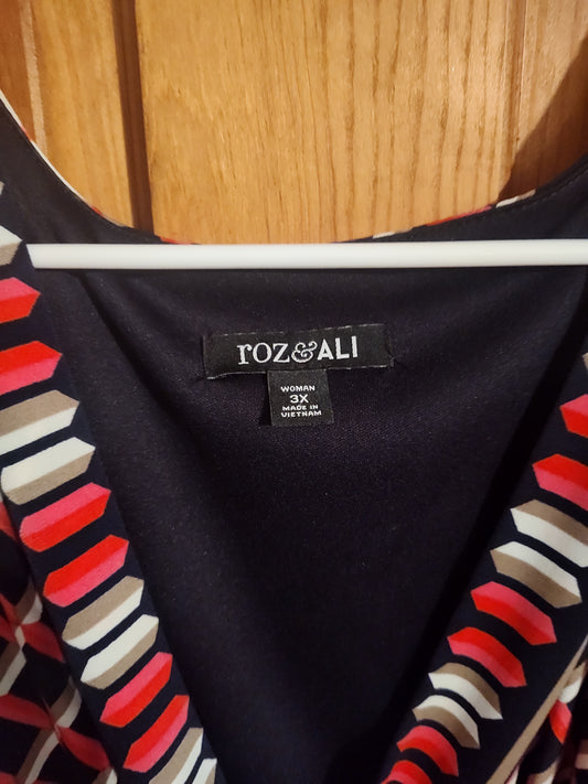 Seller 185: Women's 3x Plus Size Dress Roz & Ali