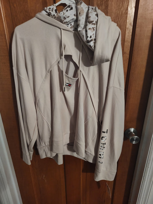 Seller 185:  Tommy Hillfiger 3x Cutout Hoodie NWT