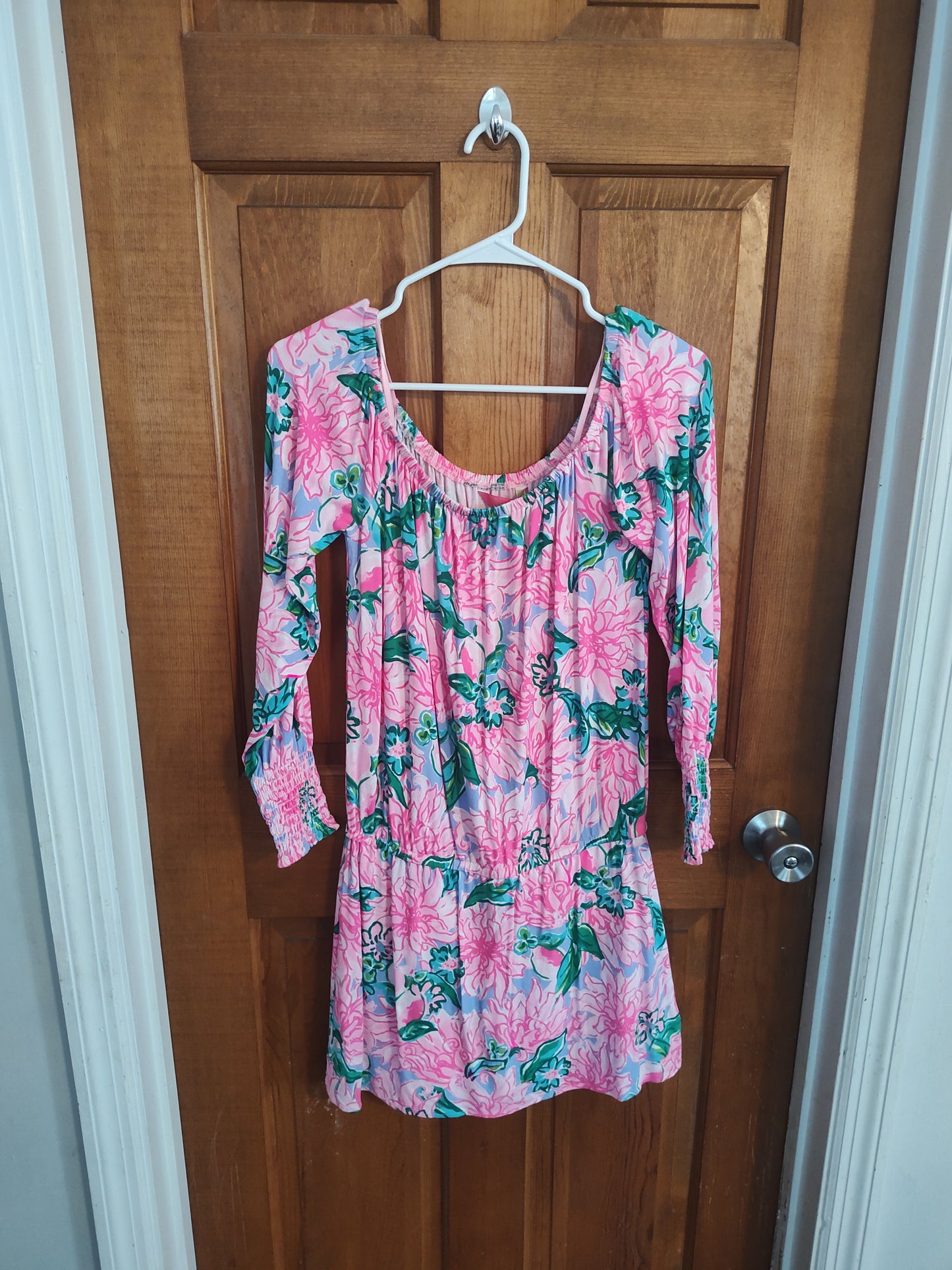 Seller 185:  Lilly Pulitzer Women's Small Lana Pink Romper