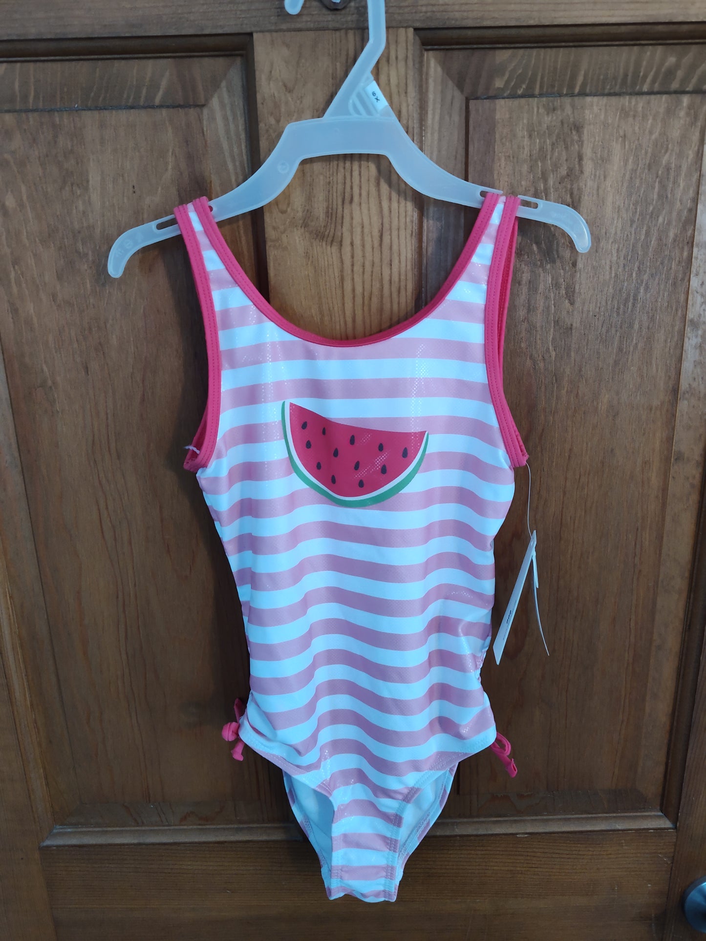 Seller 185:  Set of Girl Size 6 bathing suits (2 suits both new!)
