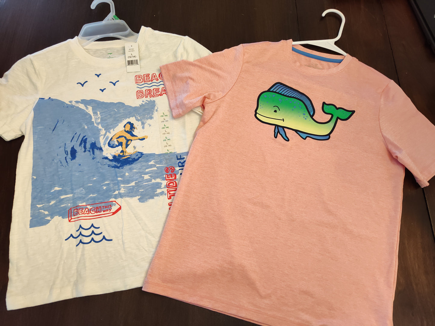 Seller 185:  Vineyard Vines and Dip tops x 2 Boys 12/14