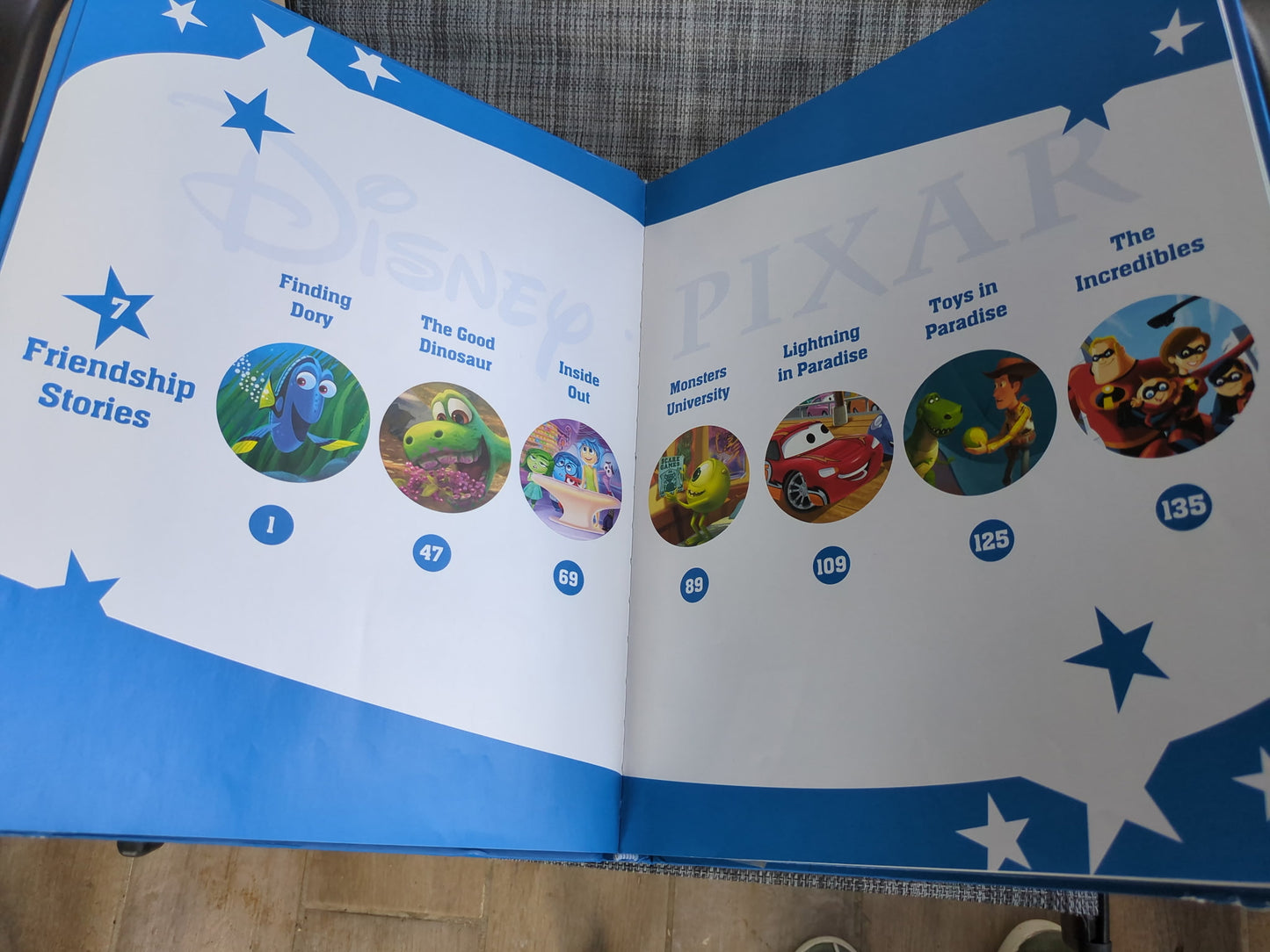 Seller 125 - Disey Pixar LARGE Book