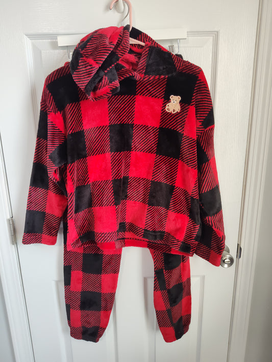 Seller 189:  Joyspun Red buffalo plaid pajamas women's XS (0-2)